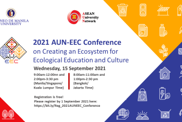 2021 AUN-EEC Conference on Creating an Ecosystem for Ecological Education and Culture